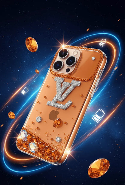 Fancy Cover Crystal Case / I phone 17 pro max