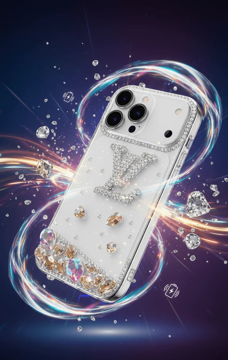 Fancy Cover Crystal Case / I phone 17 pro max