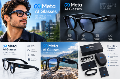 Trendy Meta Ai Smart Glasses