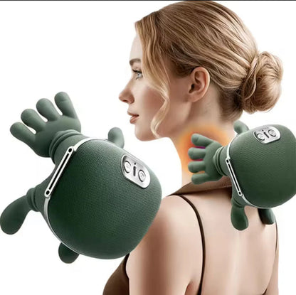 Heated Pillow Neck And Back Massager